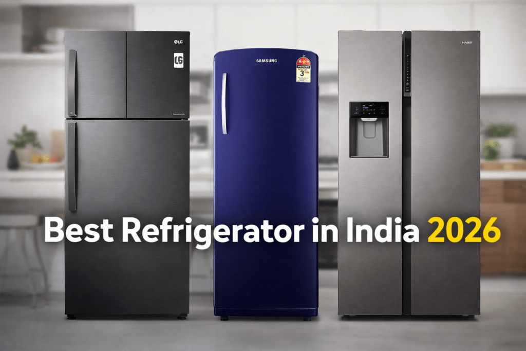 Best refrigerator in India 2026 LG Samsung Haier fridge comparison