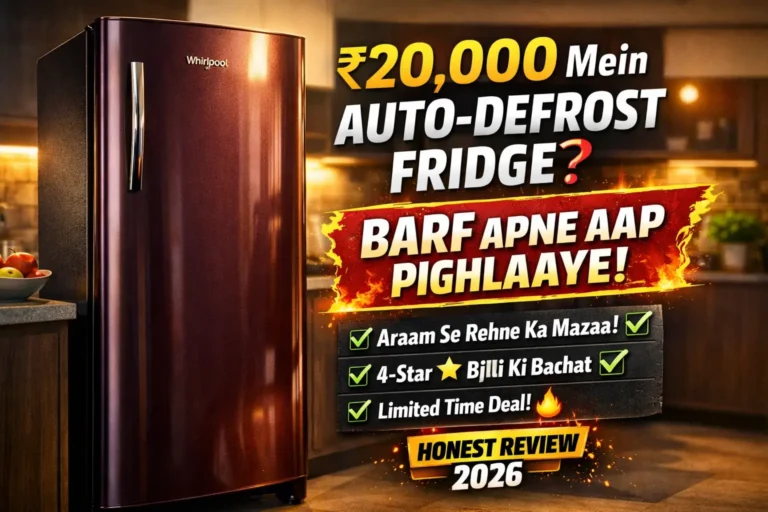 Whirlpool 192L 4 star Vitamagic PRO auto defrost fridge in modern kitchen with price under 20000